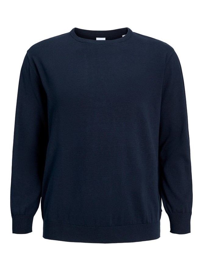 JACK & JONES PLUS Sweter "Basic" w kolorze granatowym rozmiar: XXL