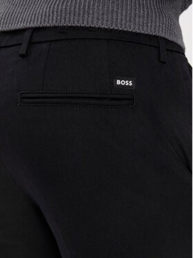 Boss Spodnie materiałowe Kaito1_T 50487754 Czarny Slim Fit