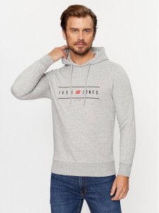 Jack&Jones Bluza 12235460 Szary Regular Fit