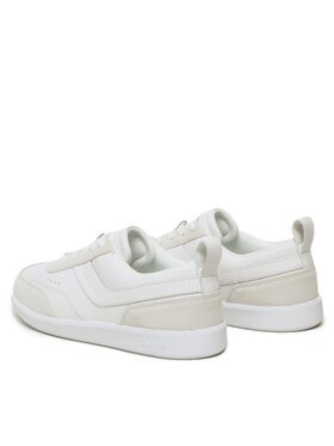 Calvin Klein Sneakersy Low Top Lace Up Lth Mix HM0HM00851 Biały