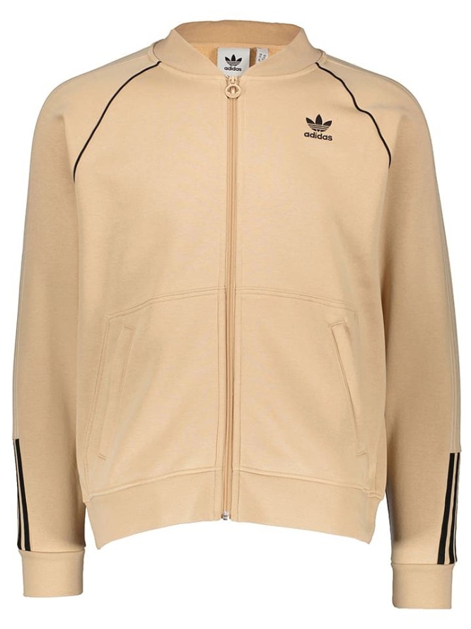 adidas Bluza w kolorze beżowym rozmiar: XS