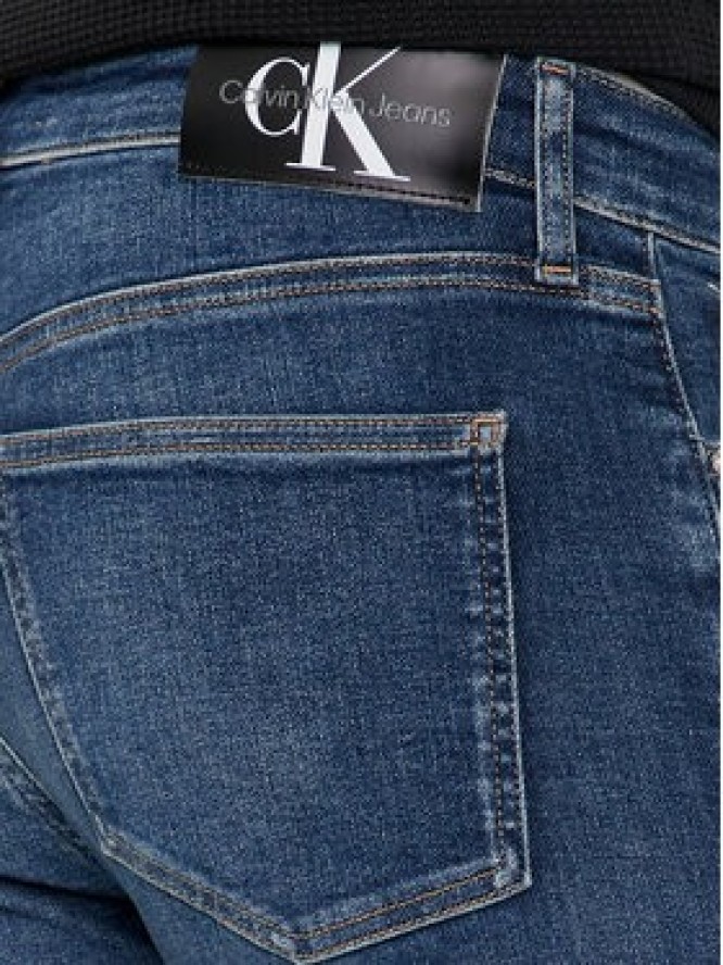 Calvin Klein Jeans Jeansy J30J325740 Niebieski Skinny Fit