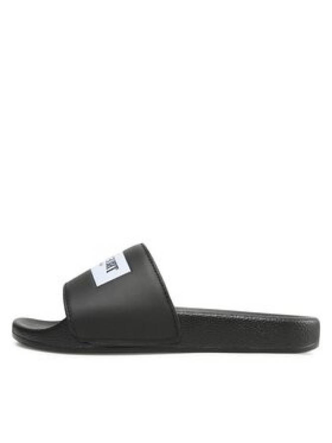 True Religion Klapki TRSLIDE026 Czarny