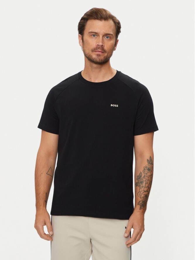 Boss T-Shirt 50519352 Czarny Relaxed Fit