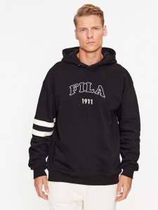 Fila Bluza FAM0541 Czarny Regular Fit