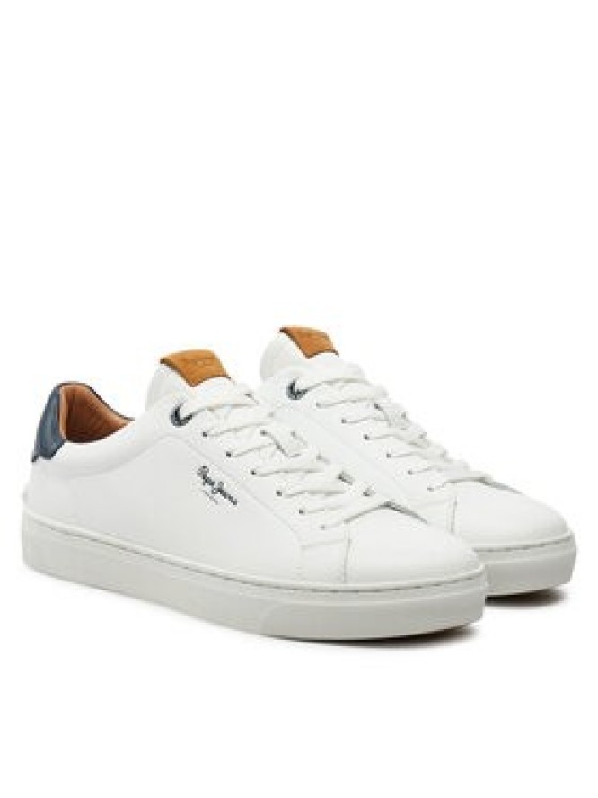 Pepe Jeans Sneakersy Camden Club M PMS00020 Biały