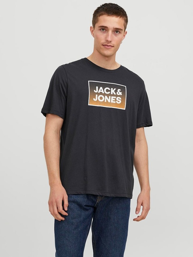 Jack & Jones Koszulka w kolorze granatowym rozmiar: L