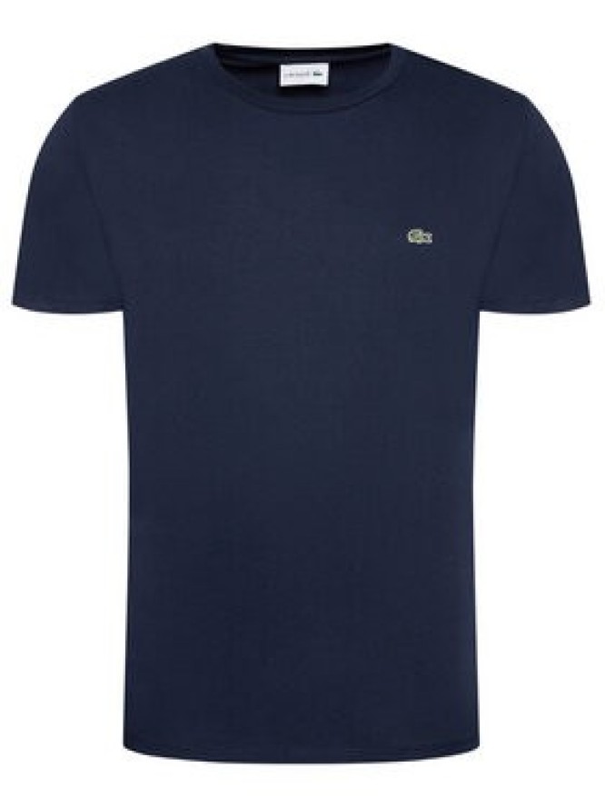 Lacoste T-Shirt TH6709 Granatowy Regular Fit