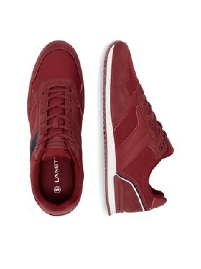 Lanetti Sneakersy MP07-01409-11 Czerwony