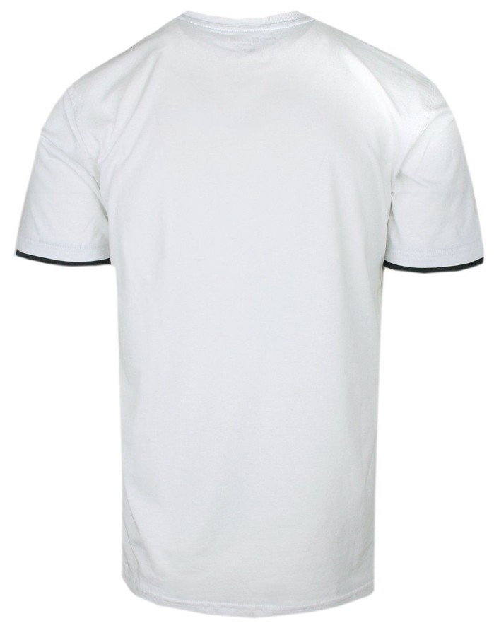 T-Shirt Męski - Biały z Motywem Roweru - Pako Jeans