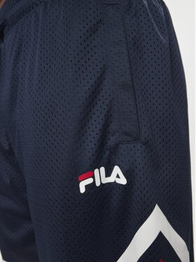 Fila Szorty sportowe FAM0651 Granatowy Regular Fit