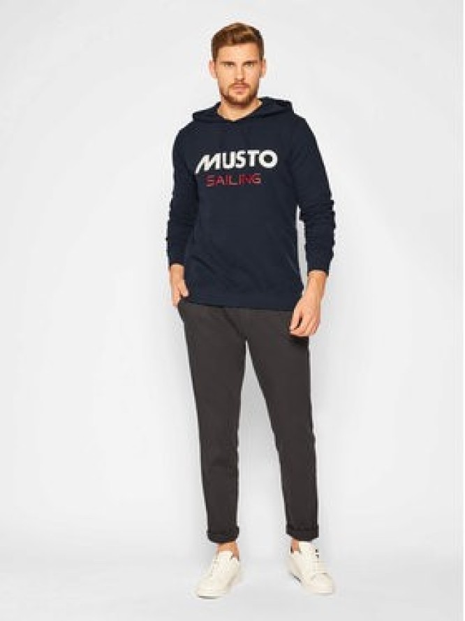 Musto Bluza 82019 Granatowy Regular Fit