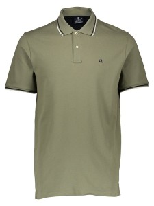 Champion Koszulka polo w kolorze khaki rozmiar: S