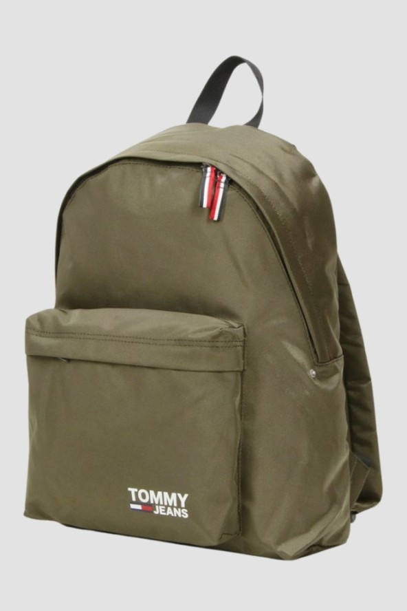 TOMMY JEANS Oliwkowy plecak sportowy