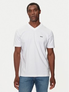 Boss T-Shirt Tee V 50506347 Biały Regular Fit