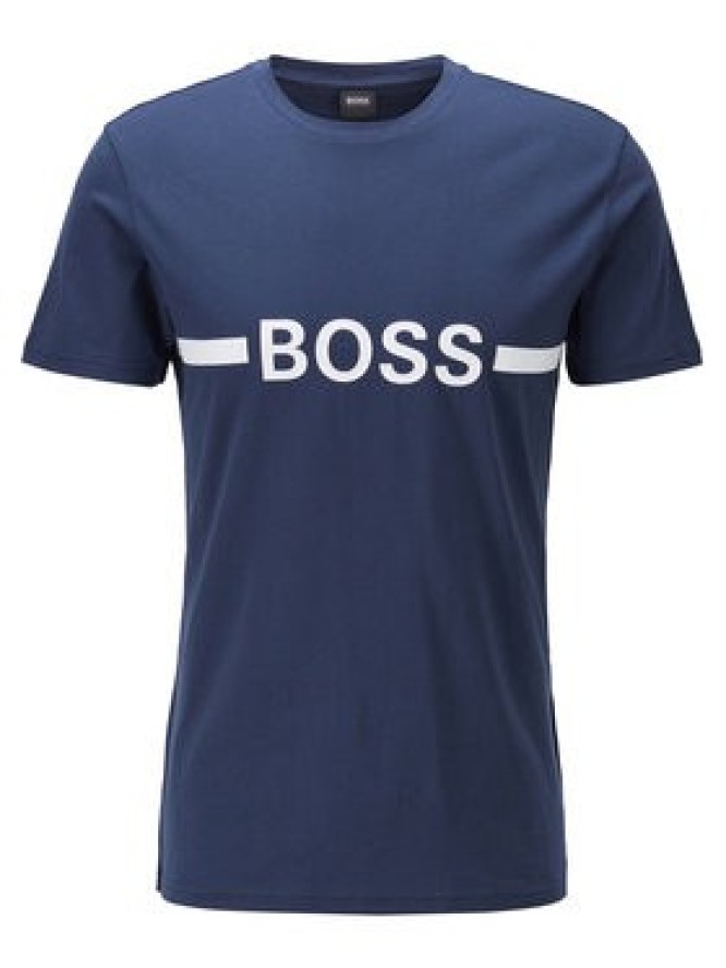 Boss T-Shirt 50437367 Granatowy Slim Fit