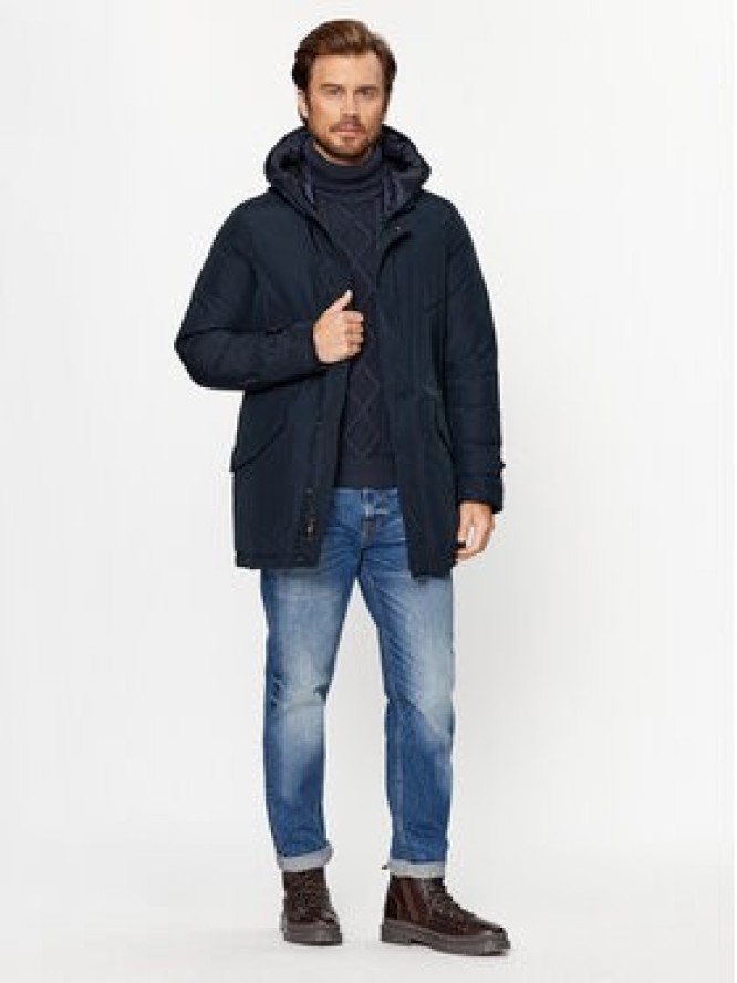 Woolrich Kurtka zimowa Polar CFWOOU0487MRUT0001 Granatowy Regular Fit