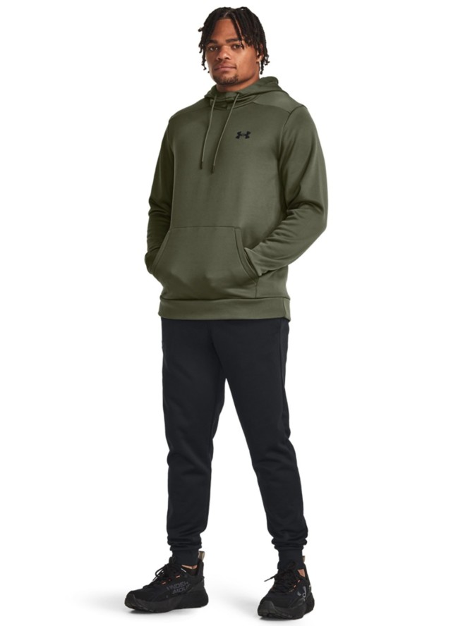 Bluza treningowa męska Under Armour UA Armour Fleece Hoodie - khaki