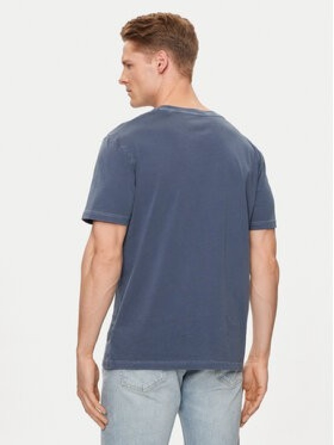 Gant T-Shirt Sunfaded 2013018 Niebieski Regular Fit