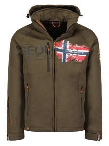 Geographical Norway Kurtka softshellowa w kolorze khaki rozmiar: M