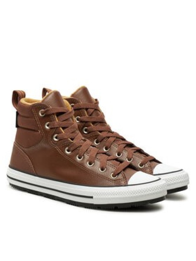 Converse Trampki Chuck Taylor All Star Berkshire Boot Water-Repellent A08562C Brązowy