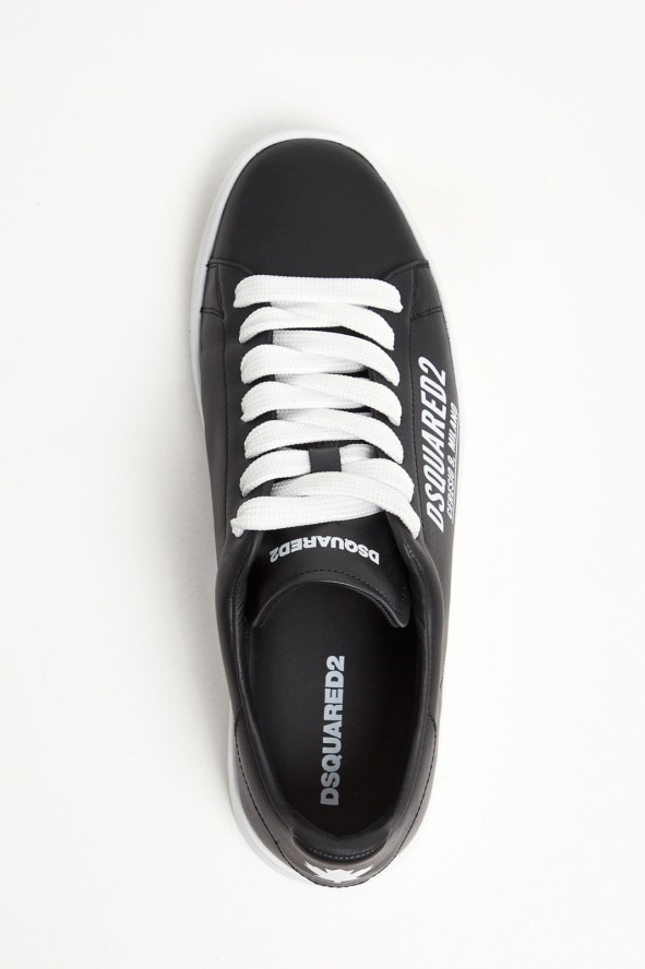 Sneakersy męskie skórzane DSQUARED2