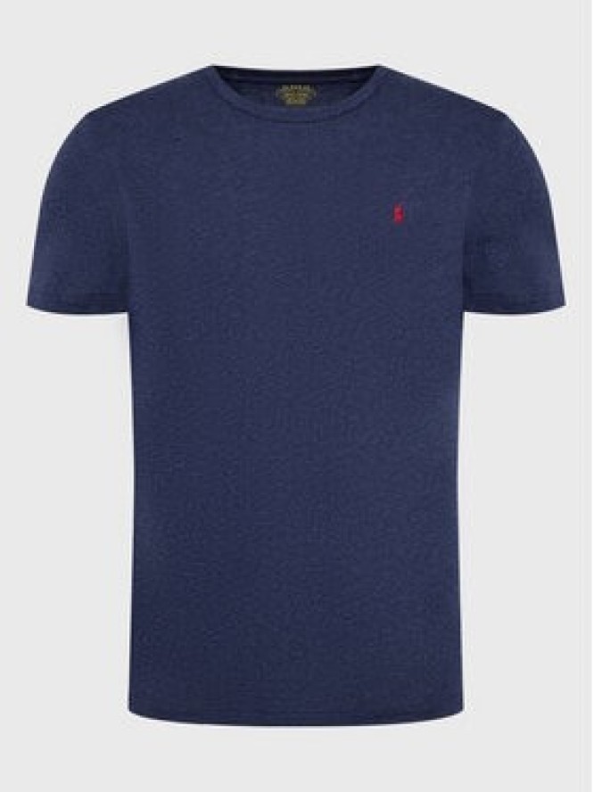 Polo Ralph Lauren T-Shirt 710671438282 Granatowy Slim Fit