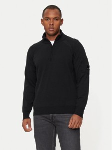 C.P. Company Sweter 17CMKN193A005528A Czarny Regular Fit