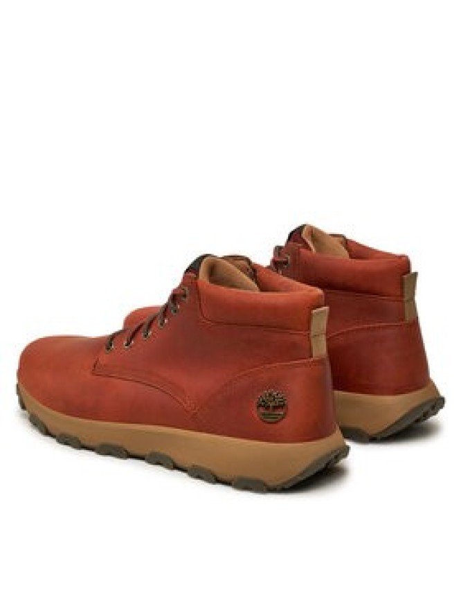 Timberland Sneakersy Winsor Park Mid TB0A69MNEJD1 Brązowy