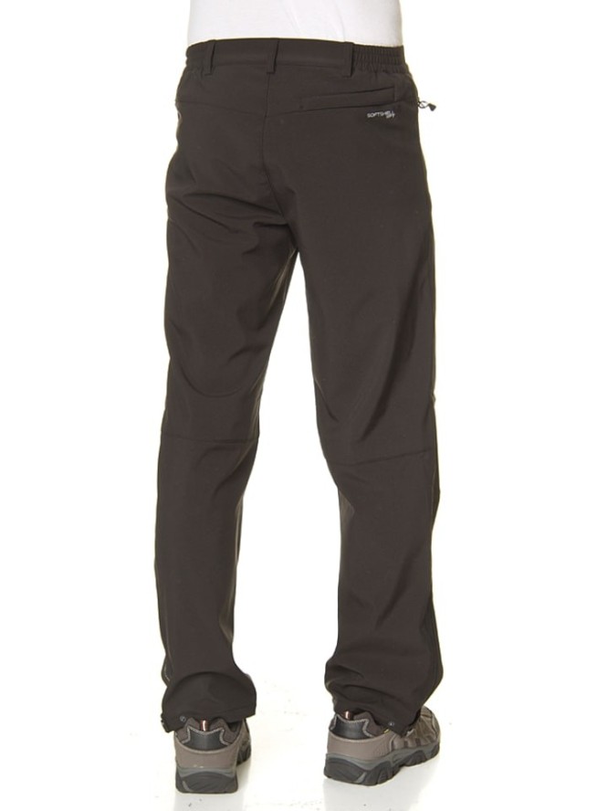 Regatta Spodnie softshellowe "Geo II - Long" w kolorze czarnym rozmiar: 44