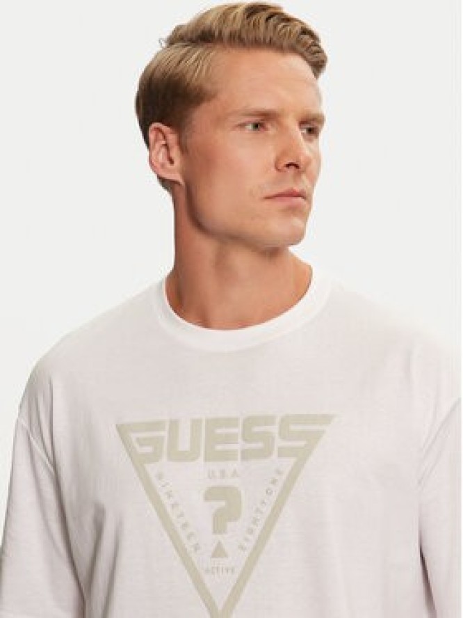 Guess T-Shirt Azha Z4BI02 I3Z14 Biały Regular Fit