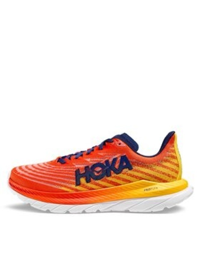 Hoka Buty do biegania Mach 5 1127893 Pomarańczowy