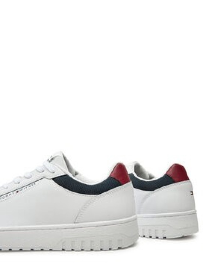 Tommy Hilfiger Sneakersy Th Basket Core Lite Lth FM0FM05369 Biały