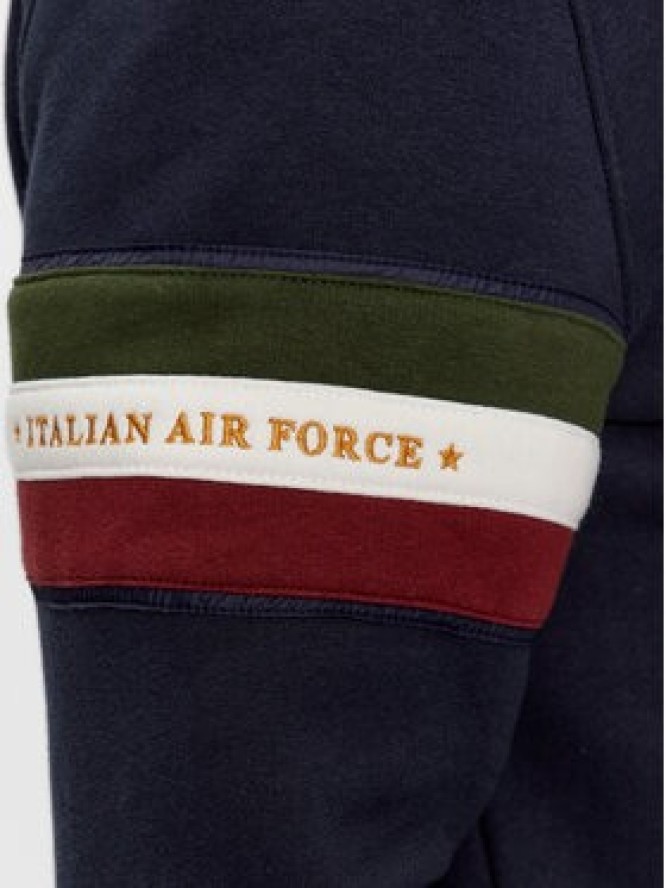 Aeronautica Militare Bluza 232FE1822F532 Niebieski Regular Fit