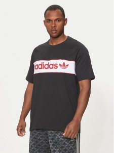 adidas T-Shirt Archive IS1404 Czarny Regular Fit