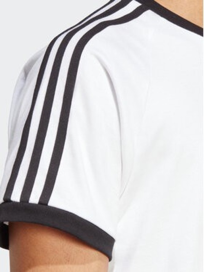 adidas T-Shirt Adicolor Classics 3-Stripes T-Shirt IA4846 Biały Slim Fit