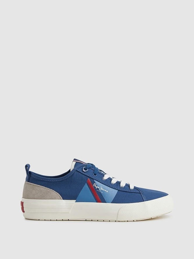 Pepe Jeans FOOTWEAR Sneakersy w kolorze niebieskim rozmiar: 40