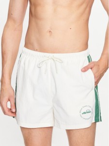 Ellesse Szorty plażowe Tenios SHR17730 Écru Regular Fit