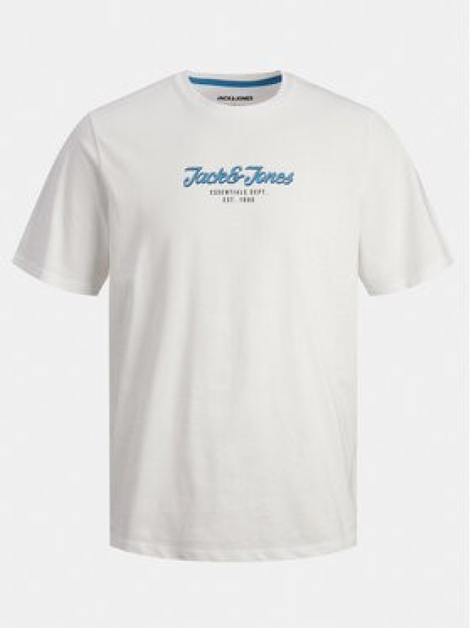 Jack&Jones T-Shirt Henry 12248600 Biały Standard Fit