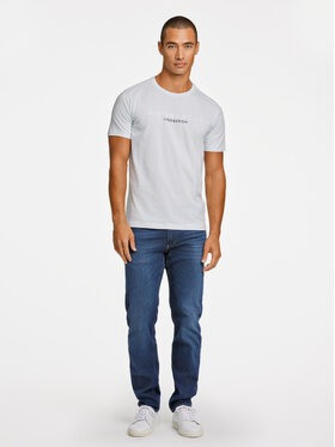 Lindbergh T-Shirt 30-400200 Błękitny Relaxed Fit