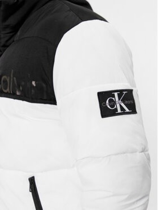Calvin Klein Jeans Kurtka przejściowa J30J324667 Biały Regular Fit