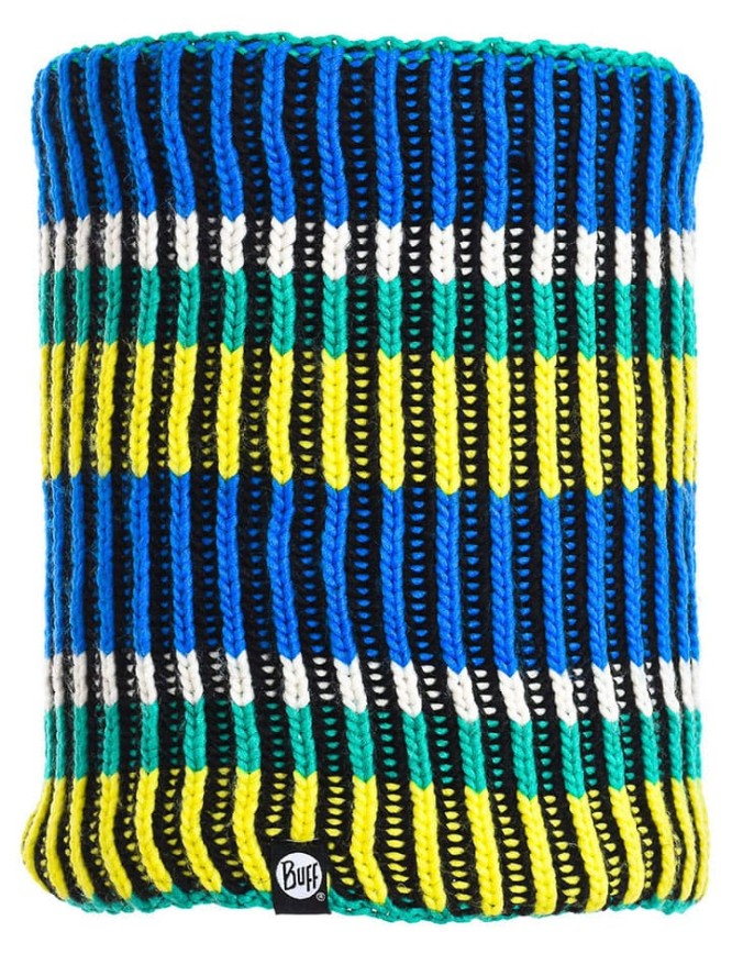 Buff Szal-koło w kolorze zielono-żółto-niebieskim - 29 x 28 cm rozmiar: onesize