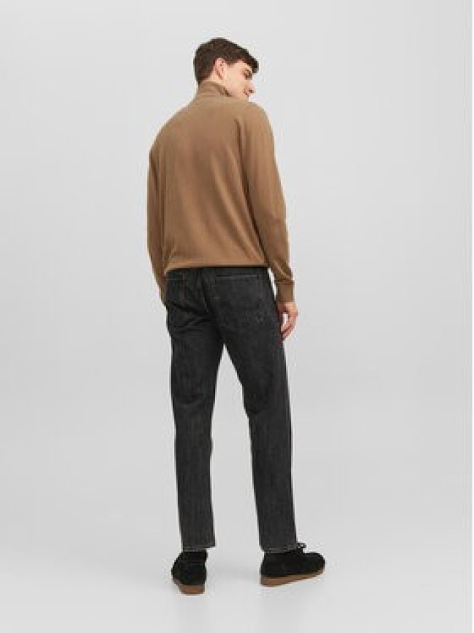 Jack&Jones Sweter 12189339 Brązowy Regular Fit