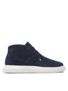 Tommy Hilfiger Sneakersy Hybrid Boot FM0FM04456 Granatowy