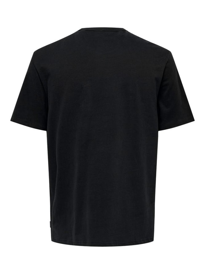 ONLY & SONS Koszulka w kolorze czarnym rozmiar: M