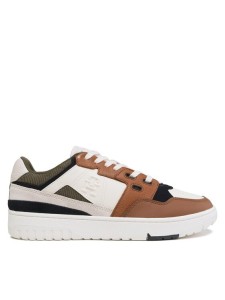 Tommy Hilfiger Sneakersy Th Basket Better Ii Lth Mix FM0FM04794 Brązowy