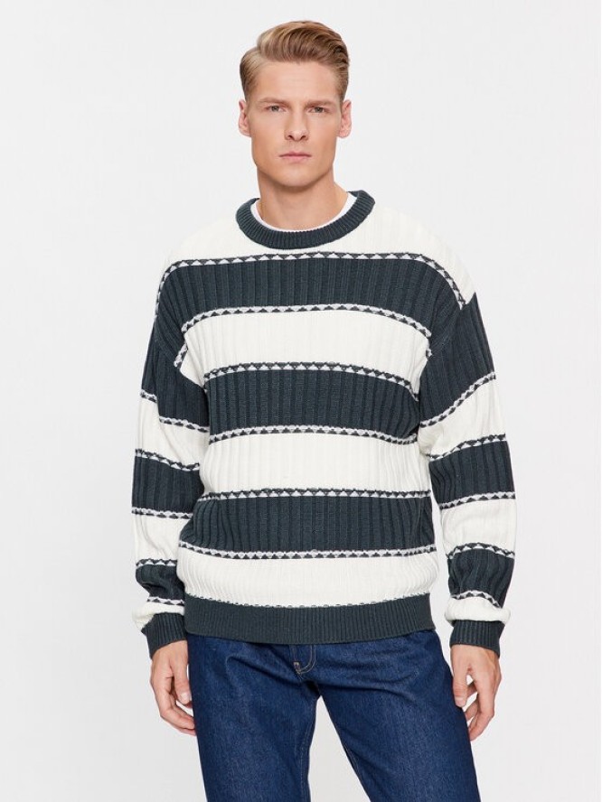 Jack&Jones Sweter 12241846 Zielony Regular Fit