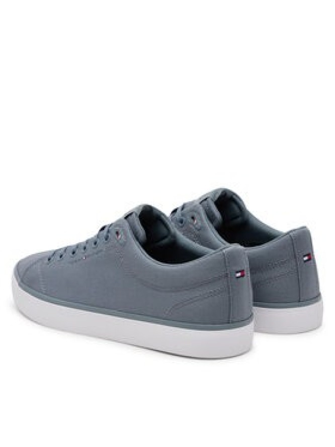 Tommy Hilfiger Tenisówki Th Hi Vulc Low Core Canvas FM0FM05396 Szary