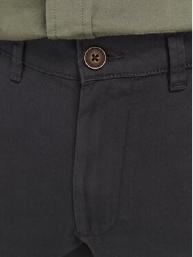 Jack&Jones Spodnie materiałowe Marco Dave 12174152 Czarny Slim Fit