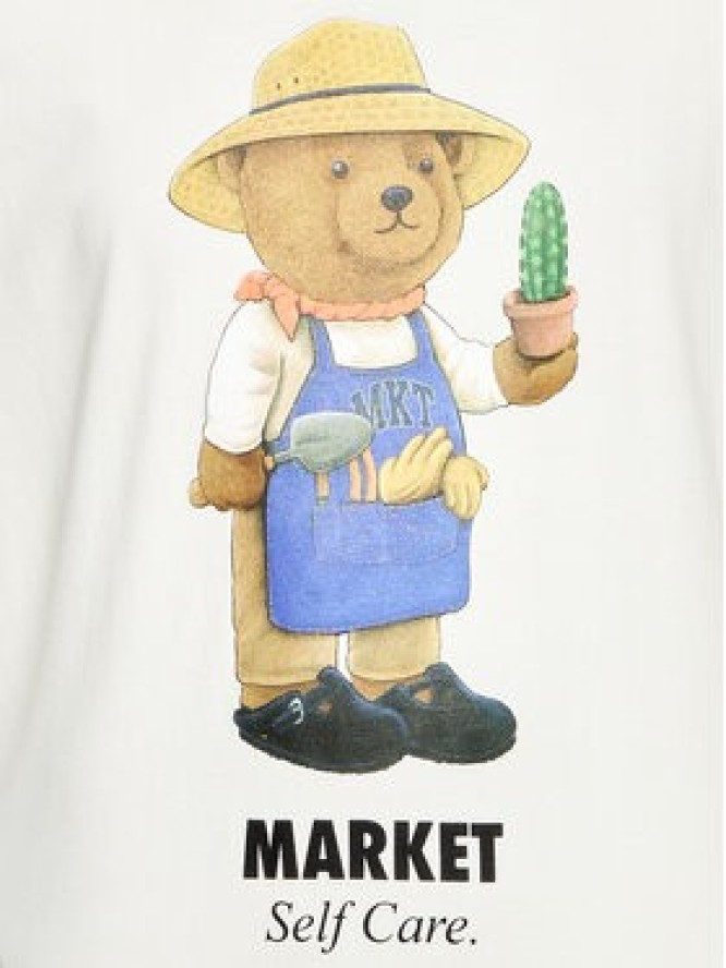 Market T-Shirt 399001365 Biały Regular Fit